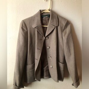 Harve Benard Taupe Blazer